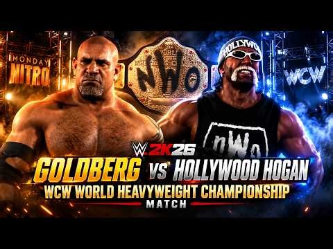 🔥 GOLDBERG vs HOLLYWOOD HOGAN! WCW LEGENDS COLLIDE 💥 | WWE 2K26