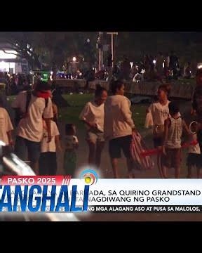 Ilang pamilya at barkada, sa Quirino Grandstand at Rizal Park Luneta... | Balitanghali