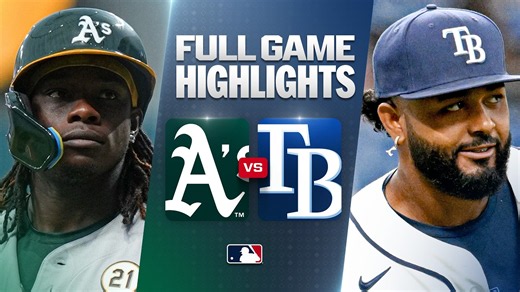 ATHLETICS vs. RAYS: Official Full Game Highlights (September 15) | 2026 MLB Season