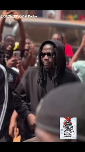 Stonebwoy at Drobo #jamaicatiktok #bhim #stonebwoyfans🇬🇭 @STONEBWOY #sensormedia