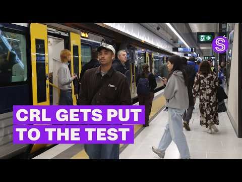 Auckland's CRL gets put through its paces in first weekday rush-hour | Stuff.co.nz