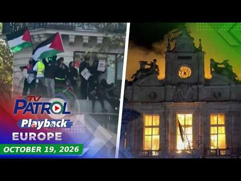 TV Patrol Playback Europe | October 19, 2026