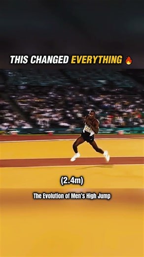 The Crazy Evolution of Olympic High Jump #sports #incredible