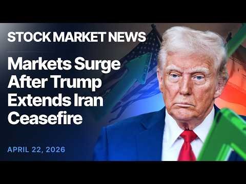 Dow Jones, S&P 500 Futures Surge After Trump Extends Iran Ceasefire | Stock Market Today