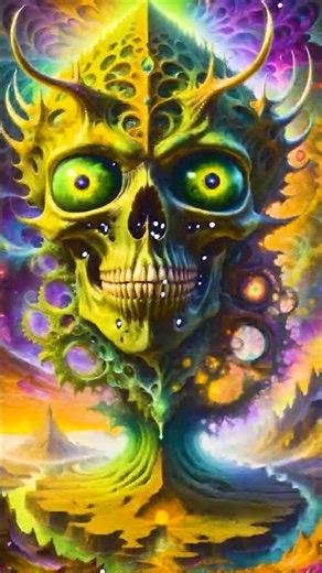 4K 3D Trippy Videos #210 -🕳️ Final Alien Rider - Psychedelic Visuals - Psychedelic Trance