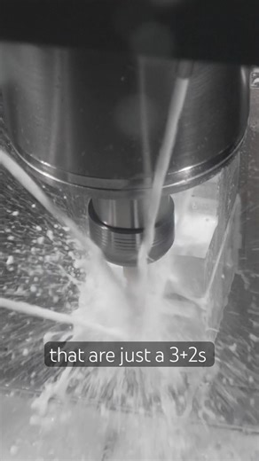 5-axis is a cheat code for simple parts. Not just complex ones. #haasautomation #5axismachining