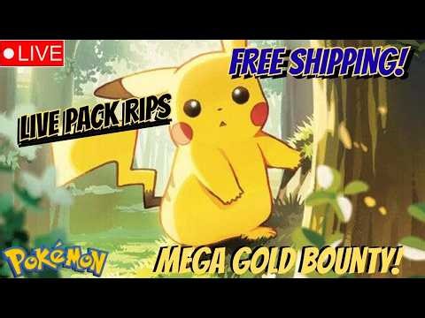 LIVE RIP N ~FREE~ SHIP! BOUNTIES! GIVEAWAYS! POKEMON POKEMON POKEMON!