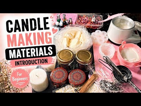 Candle Making Part 1: All Materials Explained for Beginners
