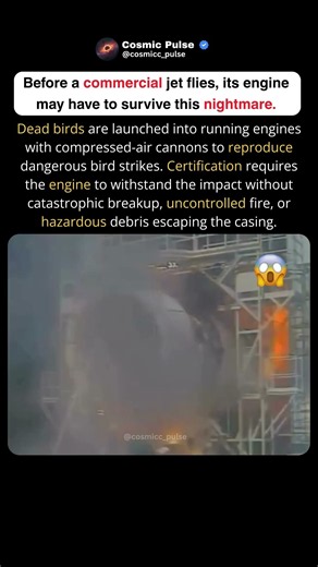 Before a Jet Engine Flies, It Has to Survive a Bird Strike 💥🐦 #shorts #trending #viral #aviation