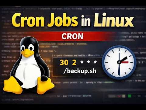 Cron Jobs in Linux (Complete Practical) | Scheduling Automation for Linux Admins