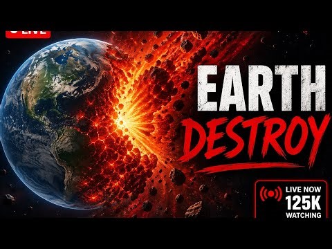 🔥 LIVE: Earth Destruction Simulation 🌍💥 | Asteroid Impact & End of the World