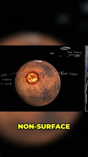 Mars Secret Underground Bases & Massive Energetic Events REVEALED! #shorts