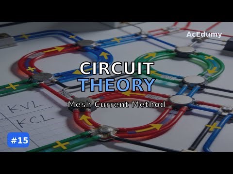 Circuit Theory #15 | Mesh-Current Method — Intro + Worked Example 1