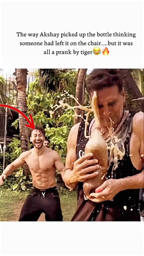 Akshay had no idea he was getting pranked😂#tigershroff #akshaykumar
