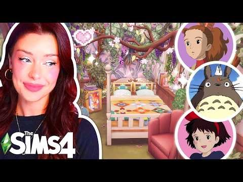 Furnishing STUDIO GHIBLI Homes in The Sims 4