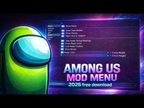 [FREE] AMONG US MOD MENU | NEW AMONG US HACK 2026 | FREE DOWNLOAD