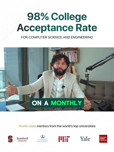 Computer Science is the most difficult major to get into at Harvard and other top-tier universities. Graduates from these programs earn the highest salaries right out of college. Other parents will move mountains to give their kids an advantage. I see it everyday If your child is in 9th to 12th grade, now is the time to act. Getting into the right college will transform your child’s future. We specialize in securing admissions for students at elite universities like Harvard, Yale, Stanford, Prin