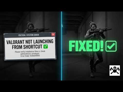 How to Fix Valorant Not Launching From Shortcut ✅