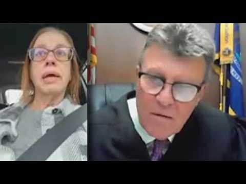Woman Caught Lying To Judge About Driving During Virtual Court Hearing