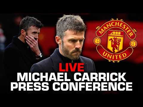 Michael Carrick REACTS to Manchester United 0-3 Bournemouth | Live Press Conference