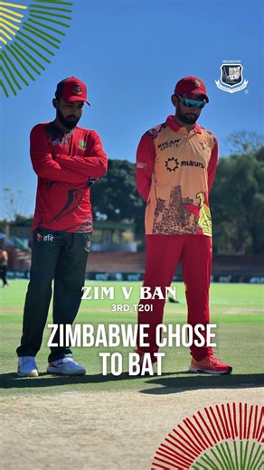 Zimbabwe won the toss and chose to bat first