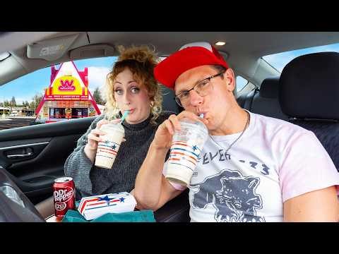 Brittany Broski Eats Wienerschnitzel For The First Time