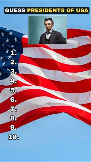 Only 1% Americans Can Guess All Presidents Correctly |US President Quiz #shorsts #usa