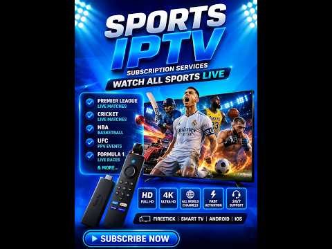 Sports IPTV Subscription Services | Watch Live Sports HD & 4K