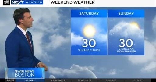 Next Weather: WBZ Evening Forecast For Jan. 1, 2026