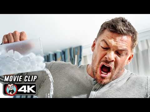 Alan Ritchson Waterboards Mercenaries Scene | PLAYDATE (2025) Movie CLIP 4K