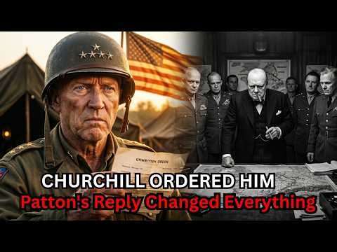 What Patton Did When Churchill Ordered Him to Stand Down — His Reply Stunned Everyone