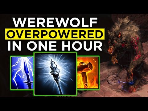 Triple Herald Werewolf Druid melts Bosses & Maps - POE 2 Builds