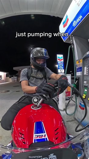 should you have to pay for a lady’s gas? | man at the gas station
