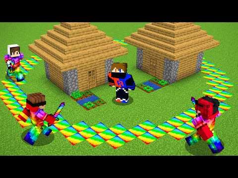 I Got Trapped in Circle of SUPER ITEMS in Minecraft