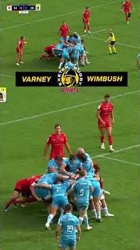Exeter Chiefs EXPLOIT Red Card | Stephen Varney Delivers PERFECT ASSIST to Zack Wimbush vs Toulouse