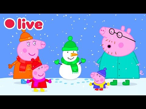 🔴 EN DIRECT Peppa Pig 🎄 Épisodes de Noël! ❄️ Amuse-toi Cet Hiver | Peppa Pig Français