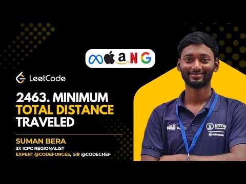 LeetCode Daily 2463 | Minimum Total Distance Traveled | Easy DP Solution
