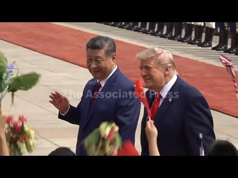 Chinese and US presidents begin crucial series of meetings in Beijing