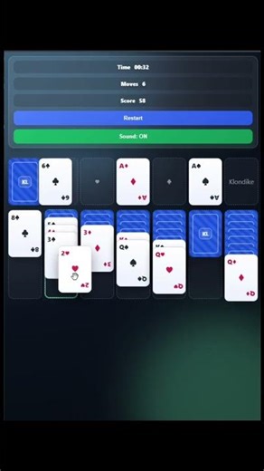I Built a Fully Working Solitaire Game Using HTML, CSS & JS 😳🃏