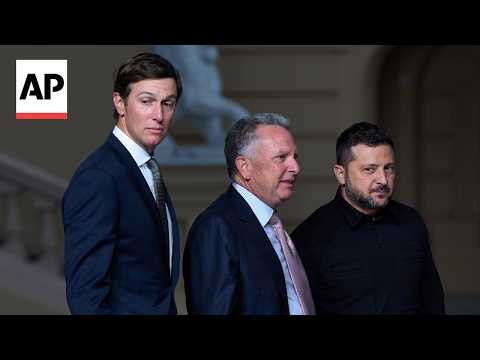 US envoys Steve Witkoff and Jared Kushner meet with Putin and Zelenskyy