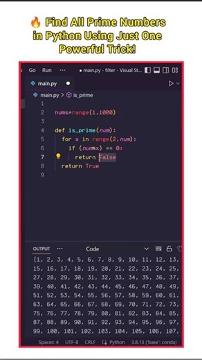 Master Python Filter Function in 60 Seconds! 🐍 #PythonTips