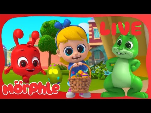 Morphle LIVE 🔴 Spring and Easter episodes 🐰🌷🐝 - Non-Stop Kids Cartoons