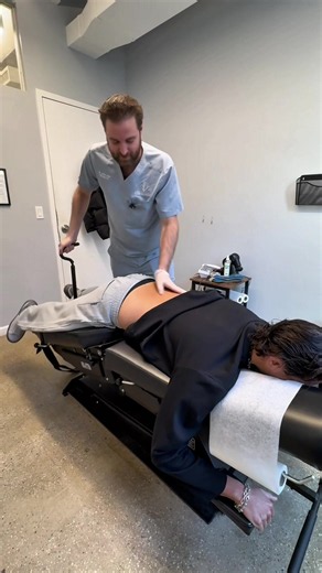 Satisfying Chiropractor Back Cracks and Adjustment