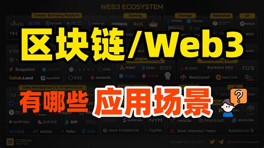 区块链/Web3有哪些应用场景？web3应用场景全览