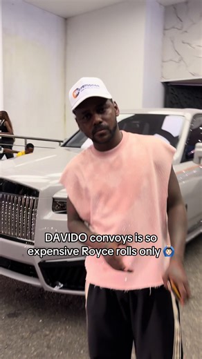 Davido’s Exclusive Rolls Royce Convoy Showcase