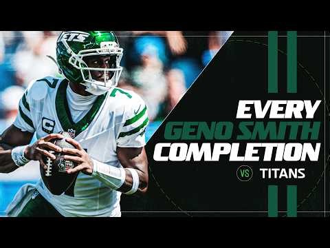 Geno Smith Was DIALED IN 🔥 | All 19 Completions vs. Titans