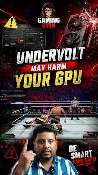 Is Undervolting Your GPU is Safe ? Gamify Geek