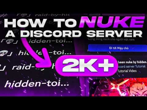 Discord Nuker Free - Lithium V4 [UPDATE]