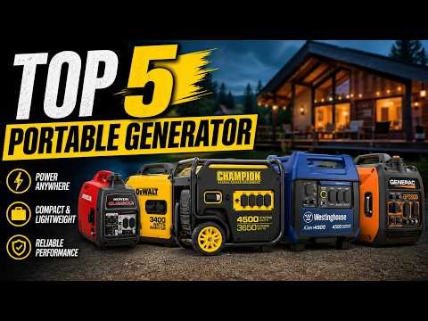 Top 5 Best Portable Generators of {2026} ⚡ Top Picks for Home & Camping!