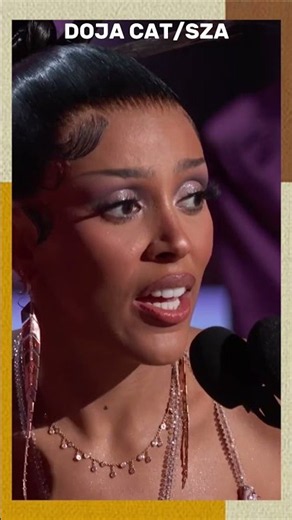 Doja Cat & SZA’s FUNNIEST Grammys Moment: She Almost Missed Their Win! 😭 #dojacat #sza